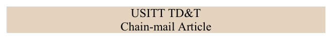 USITT TD&T
Chain-mail Article